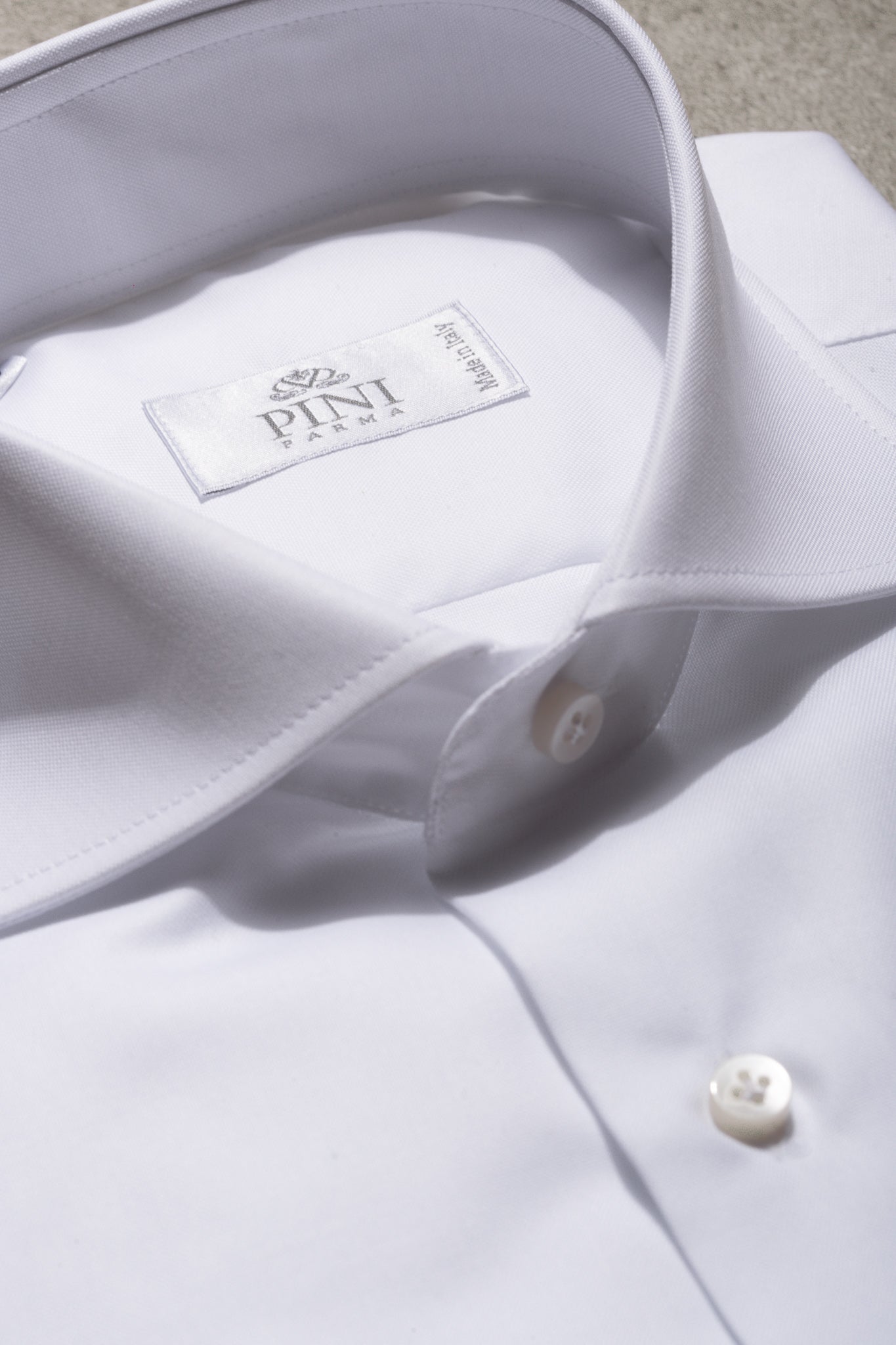 White Shirt - Made In Italy - Pini Parma